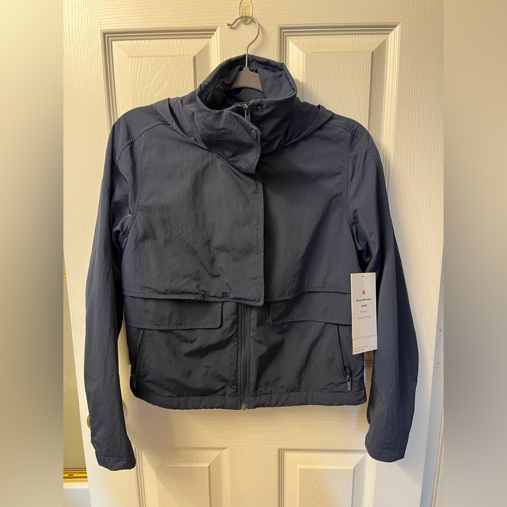 Lululemon Always Effortless classic fit jacket Navy Blue